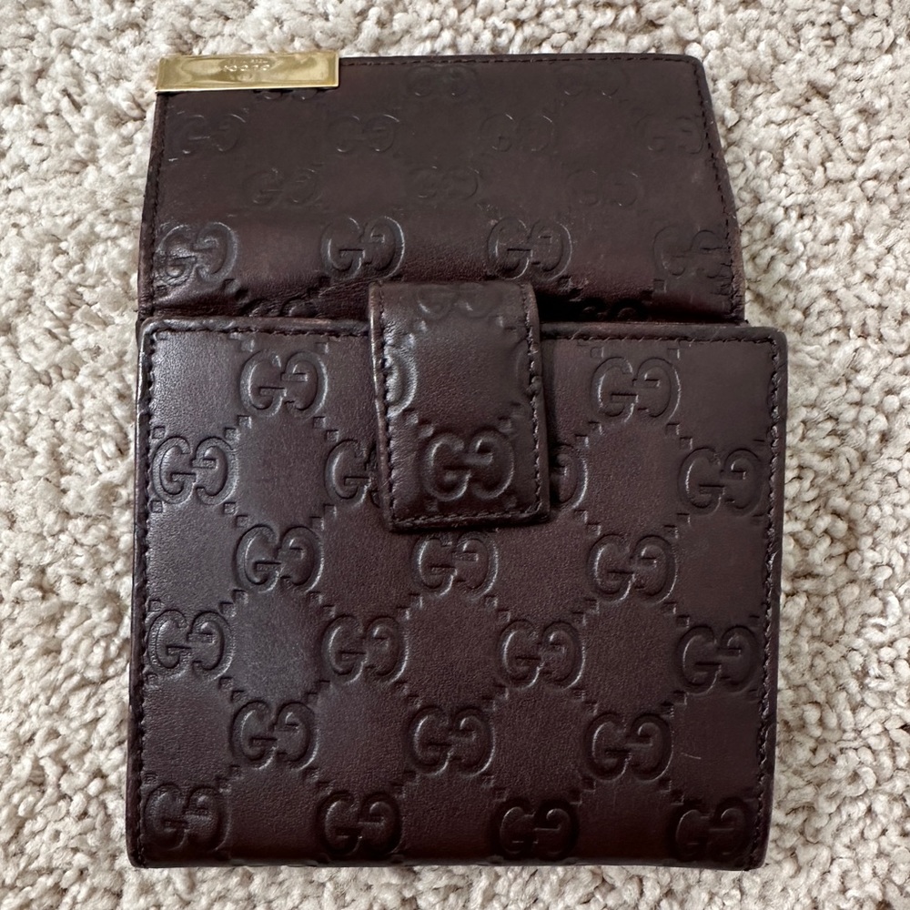Authentic Genuine Leather GG Wallet - Picture 8 of 13